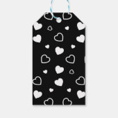 Étiquettes-cadeau Coeurs stylisés motif 5 (Dos)