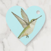 Étiquettes Cadeau Colibri (Dos)