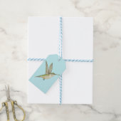 Étiquettes Cadeau Colibri (Avec de laficelle)