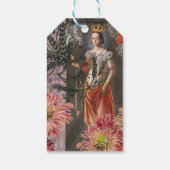 Étiquettes-cadeau Collage de la déesse céleste Vierge : Céleste vint (Dos)