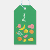 Étiquettes-cadeau Collection de fruits assorés Thunder_Cove (Dos)