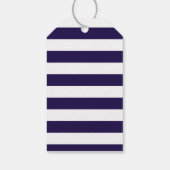 Étiquettes-cadeau Collection de Mariages de la marine d'Ancres nauti (Dos)