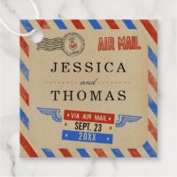 Collection de Mariages Vintages Airmail