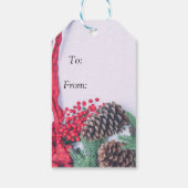 Étiquettes-cadeau Collection de pins de vacances (Dos)