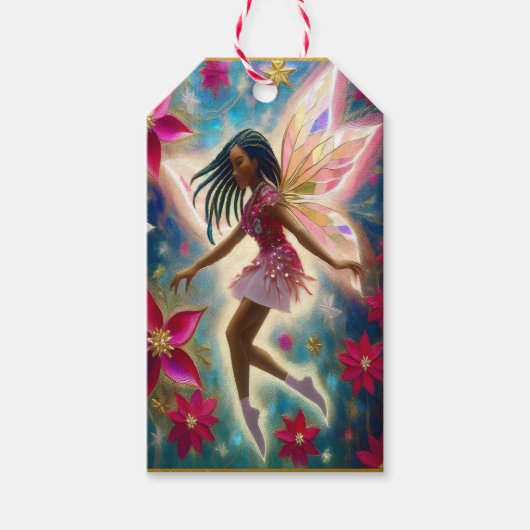 Étiquettes-cadeau Collection Fée de Noël - Cornouailles Braids Cheve (Devant)