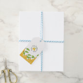 Étiquettes-cadeau Collection Lemon Bloom (Avec de laficelle)