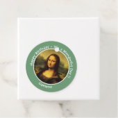 Étiquettes Cadeau Collection Leonardo da Vinci Mona Lisa (En situation)