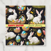 Étiquettes Cadeau Collection populaire Happy Easter (Devant)