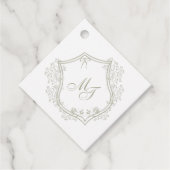 Étiquettes Cadeau Coller le Mariage (Devant)
