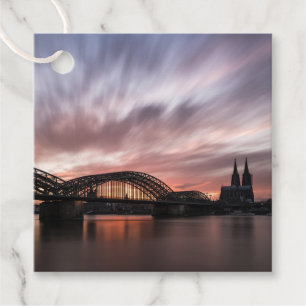 Étiquettes Cadeau Cologne Allemagne
