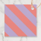 Étiquettes Cadeau Colorbloc XOXO (Dos)