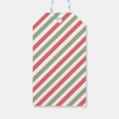 Étiquettes-cadeau Coloré Retro Super Holly Jolly Vibes (Dos)