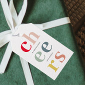 Étiquettes-cadeau Colorful Cheer Christmas | Holidays