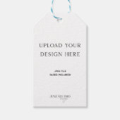 Étiquettes-cadeau COMMANDE D'IMPRIMATION - Balise Faveur Mariage 2x3 (Devant)