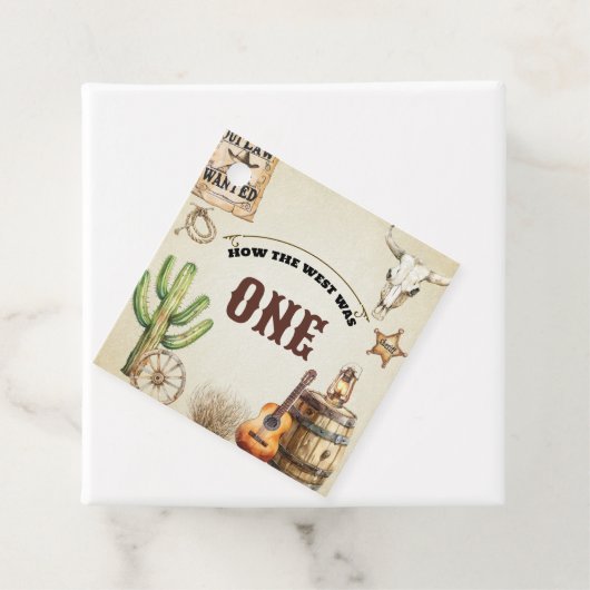 Étiquettes Cadeau Comment l'Occident était un premier anniversaire (En situation)