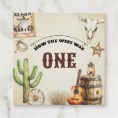 Étiquettes Cadeau Comment l'Occident était un premier anniversaire (Devant)