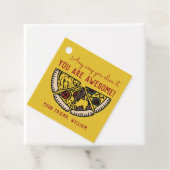 Étiquettes Cadeau Comment vous découpez Pizza Valentine Favoriser Ta (En situation)