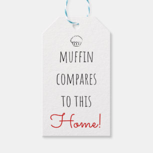 Étiquettes-cadeau Comparaisons de Muffin Open House immobilier