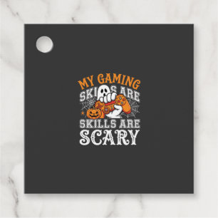 Étiquettes Cadeau Compétences de jeu Halloween sont un contrôleur fa