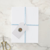 Étiquettes-cadeau Comptable fiscal chat mignon kitty design - Compte (Avec de laficelle)