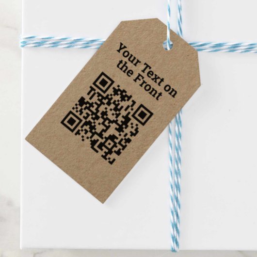 Étiquettes-cadeau Conception de code QR