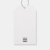 Étiquettes-cadeau Conception de devis de sagesse - Valeur de chaque  (Dos)