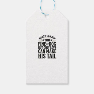 Étiquettes-cadeau Conception de typographie de citation d'amour de c