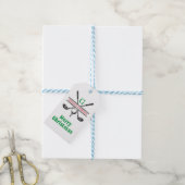 Étiquettes-cadeau Conception de vacances de monogramme de golf minim (Avec de laficelle)