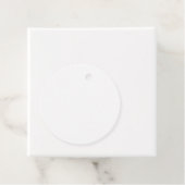 Étiquettes Cadeau Conception simple blanche personnalisée Ajouter un (En situation)