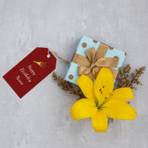 Confetti Horn Happy Birthday Personalized