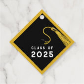 Étiquettes Cadeau Congrès de la Gold Graduation (Dos)