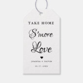 Étiquettes-cadeau Connexion Mariage S'more Love (Devant)