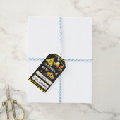 Étiquettes-cadeau Construction Anniversaire Merci (Avec de laficelle)