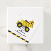 Étiquettes Cadeau Construction Camion Enfants N'importe quel âge Ann (En situation)