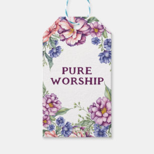 Étiquettes-cadeau Convention Pure Worship 2025   JW
