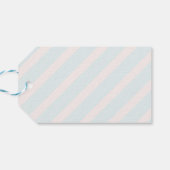 Étiquettes-cadeau Cookie Cute Kawaii Gingerbread Couple (Dos Horizontal)