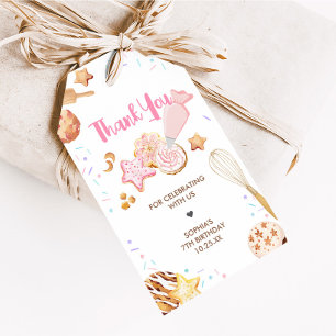 Étiquettes-cadeau Cookie Décoration Anniversaire Fête Favoriser Tags