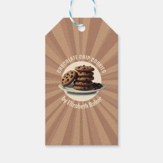 Étiquettes-cadeau Cookies de chips au chocolat