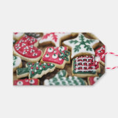 Étiquettes-cadeau Cookies de Noël (Devant (Horizontal))
