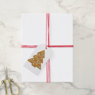 Étiquettes-cadeau Cookies de Noël en pain d'épice