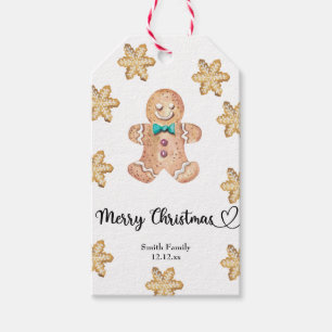 Étiquettes-cadeau Cookies de Noël - joyeux noël