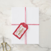Étiquettes-cadeau Cookies de Noël Tags cadeaux de Noël (Avec de la ficelle)