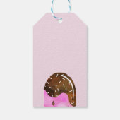 Étiquettes-cadeau Cool du Parti Popsicle Ices Merci rose (Dos)