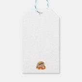 Étiquettes-cadeau Cool Summer Chien Flottant - Jolie Puppy Pool Part (Dos)
