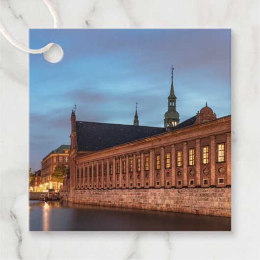 Étiquettes Cadeau Copenhague Danemark (Devant)