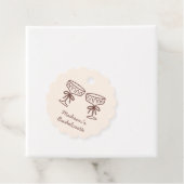 Étiquettes Cadeau Coquette à main Espresso Martini Bachelorette (En situation)