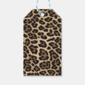 Étiquettes-cadeau Coquette Cherry Cheetah Birthday Gift Tags (Dos)