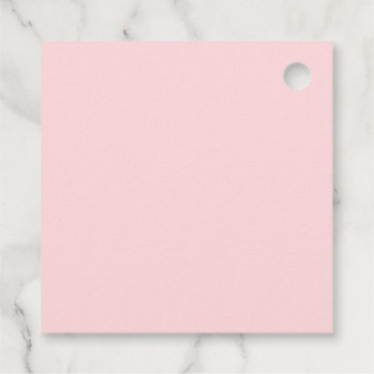 Étiquettes Cadeau Coquette fraise premier anniversaire (Dos)