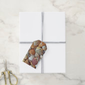Étiquettes-cadeau Coquillages (Avec de la ficelle)