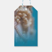 Étiquettes-cadeau Coquilles & Perles Élégante Soirée Plage Peinte (Dos)